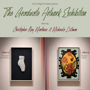 The Graduate Artwork Exhibition flyer